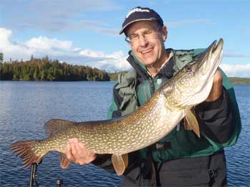 Trophy Northern Pike Lake Fishing at Fireside Lodge in Canada 